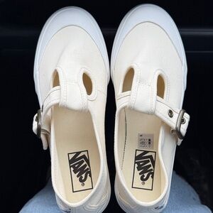 Vans Cream Mary Jane